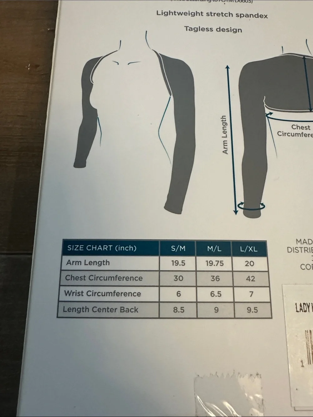 Lady Hagen White and Light Gray UV Sun Wrap